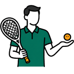 Picto Cours de squash